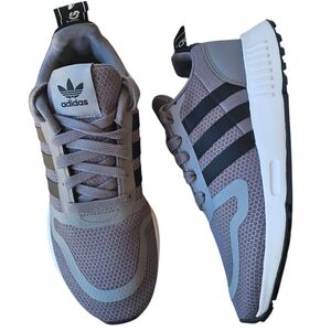 Adidas Multix Youth Unisex Athletic Shoes US‎ Size 4 Gray/ Black H05919
